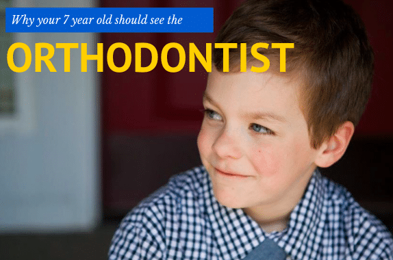 Why your 7 year old should see an orthodontist at Yu Orthodontics in Gaithersburg, MD
